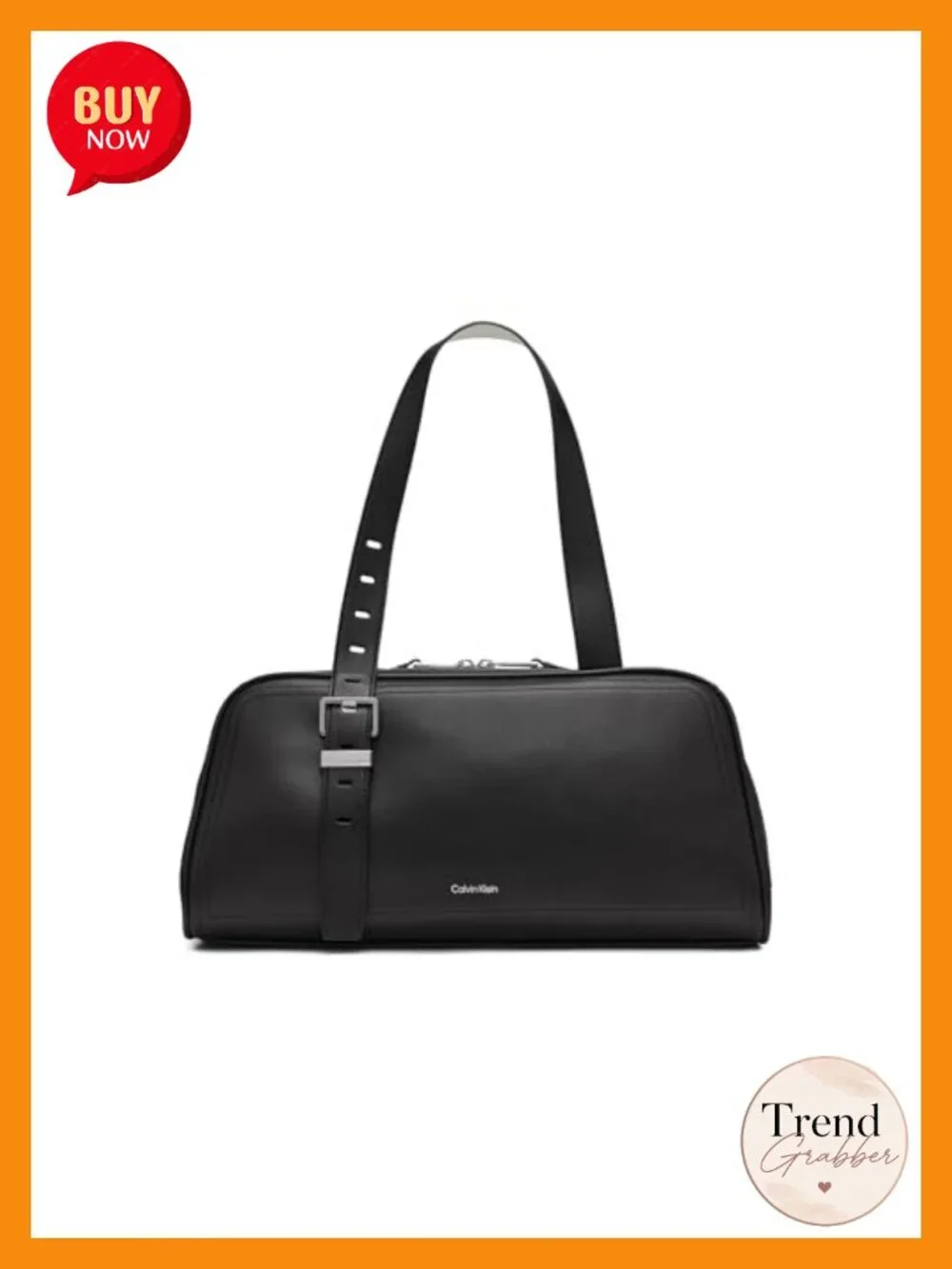 Vegan Leather Satchel with Top Handle and Zip Closure